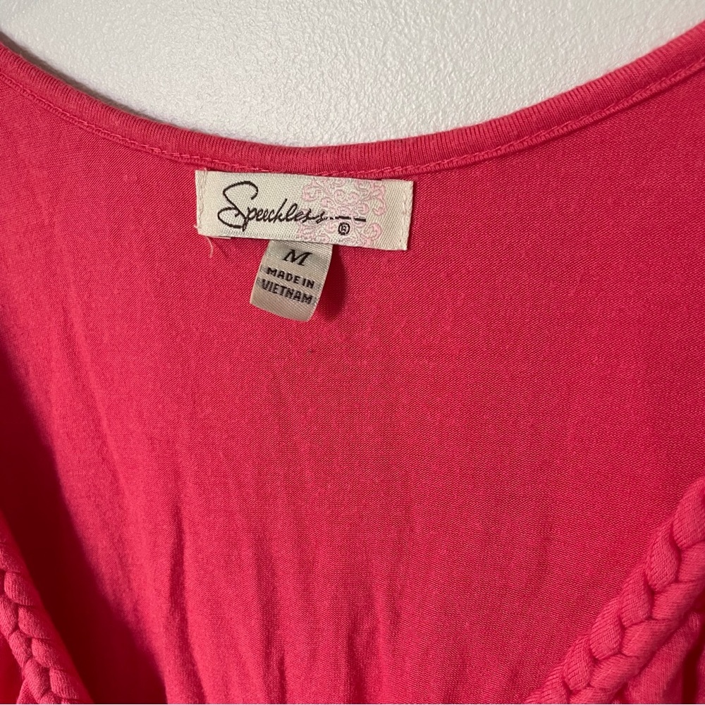 Speechless Pink Ruffle Dress - Picture 2 of 3